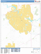 Ann Arbor Digital Map Basic Style